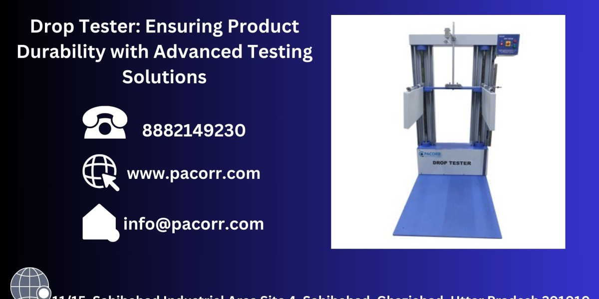 Pacorr’s Drop Tester: Your Partner in Achieving Flawless Packaging for the Competitive Marketplace