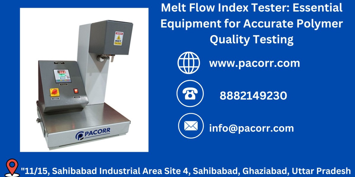 Pacorr.com’s Melt Flow Index Tester: Delivering Unmatched Accuracy in Flow Rate Testing