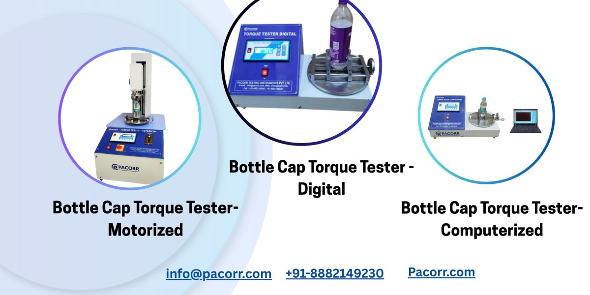 Bottle Cap Torque Tester Ensuring Perfect Seals for Quality Packaging
