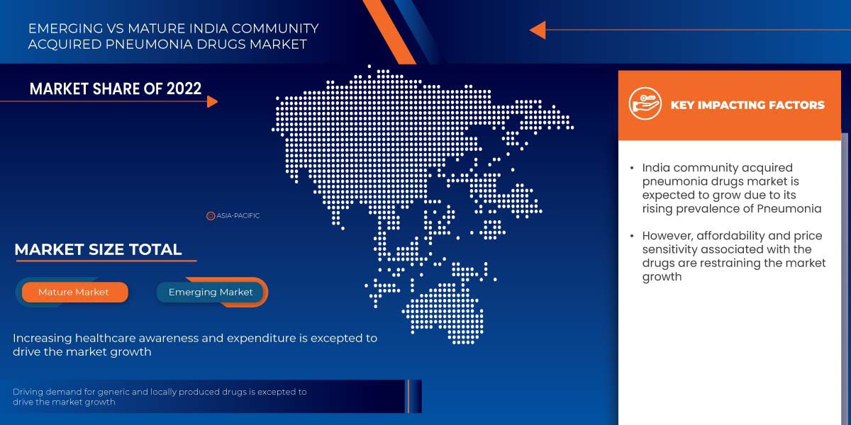 India Community Acquired Pneumonia Drugs Market Leaders: Growth, Share, Value, Size, and Scope