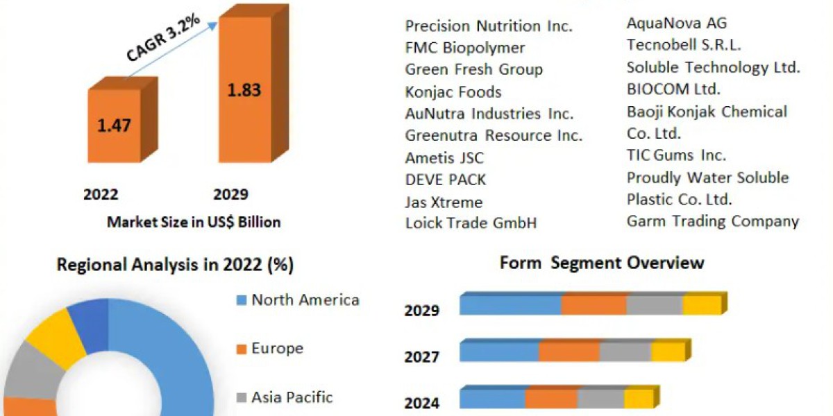 Glucomannan Market Analysis: Regional Insights and Country-Level Market Performance