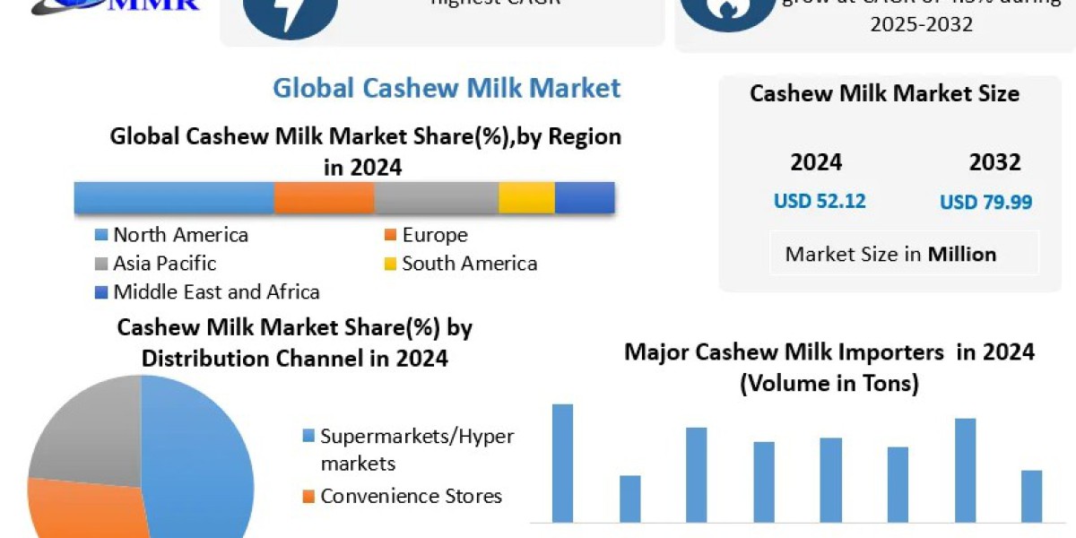 Cashew Milk Market Forecast: Retail, E-Commerce, and Distribution Channel Analysis