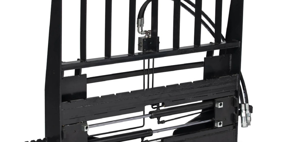 Hydraulic Adjustable Pallet Fork Frame – Flexible Load Handling for Forklifts