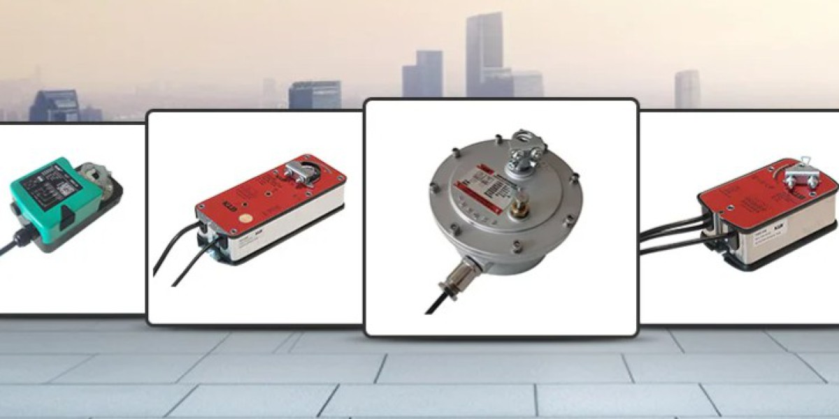 fire damper actuator manufacturer China - key components of intelligent control
