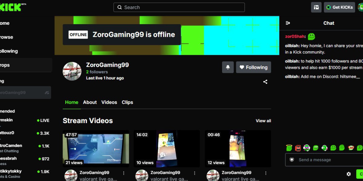 ZoroGaming99 Live Stream: An Exciting